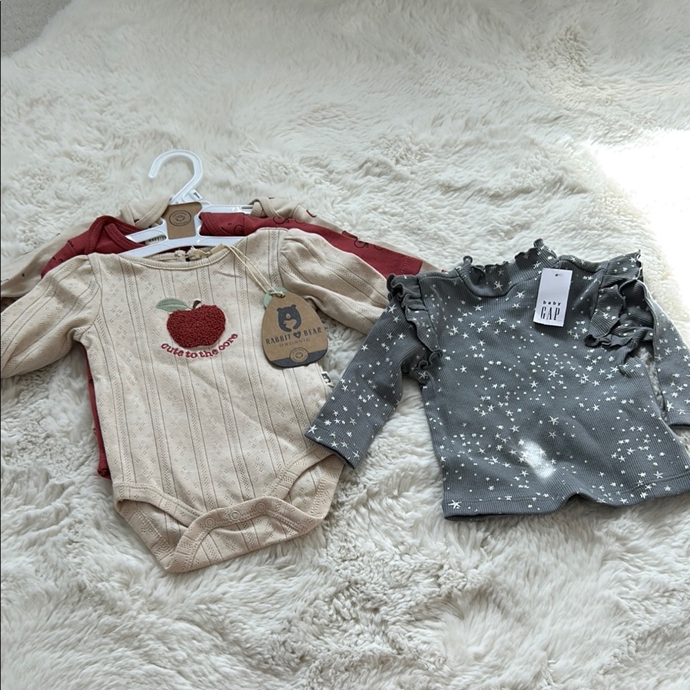 Baby Gap Rabbit + Bear Outfit Bundle